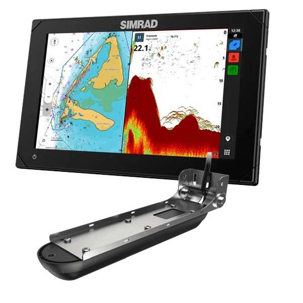 Simrad NSX 3009 9 Inch Touch Screen Display With Active Imaging Transducer