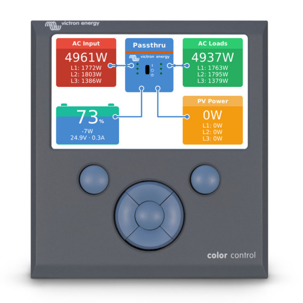 Victron Energy Colour Control GX Remote Panel Display